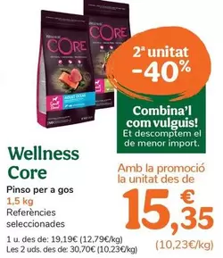 Wellness Core - Pienso Para Perro