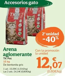 Tk-Pet - Arena Aglomerante