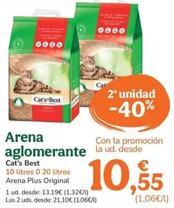 Cat's Bes - Arena Aglomerante