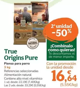 True Origins - Pure Pienso Para Perro 