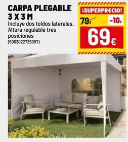 Tres - Carpa Plegable