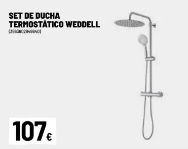 Set De Ducha Termostatico