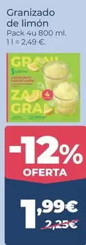 Granizado De Limon