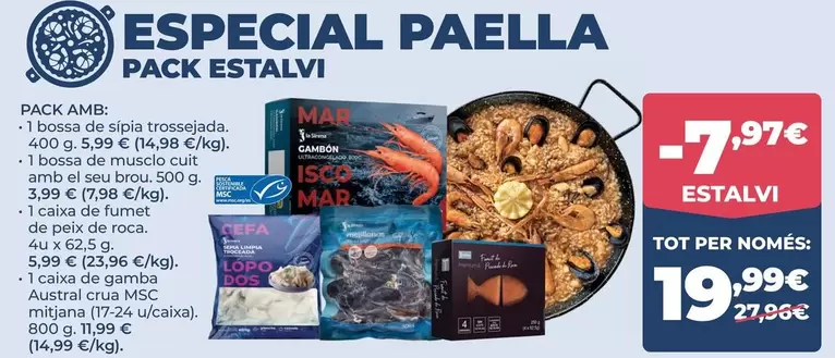 Roca - Pack Amb. Especial Paella