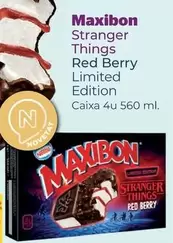 Maxibon -  Stranger Things Red Berry Limited Edition