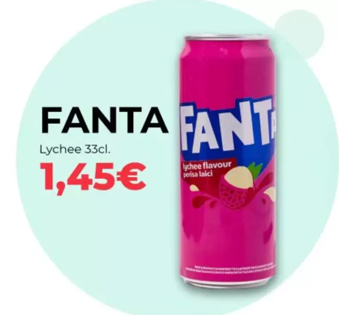 Fanta - Lychee 