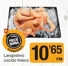 Langostino Cocido Fresco