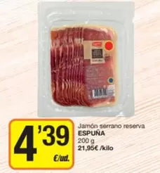 Espuña - Jamón Serrano Reserva