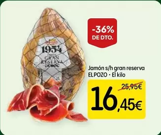 Elpozo - Jamón S/H Gran Reserva