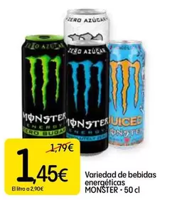 Monster - Variedad De Bebidas Energeticas
