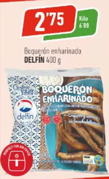 Delfín - Boqueron Enharinado