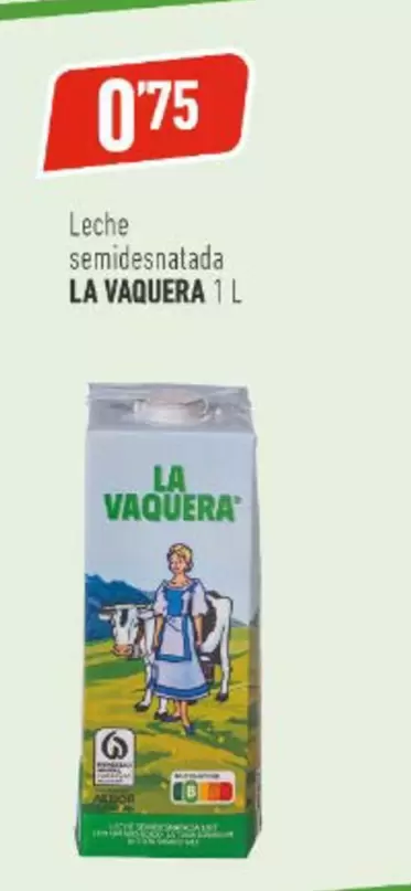 La Vaquera - Leche Semidesnatada