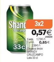 Cruzcampo - Cervexa Limon Shandy