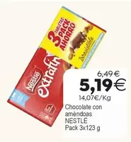 Nestlé - Chocolate Con Améndoas