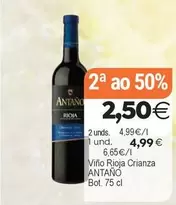 de antaño - Vino Rioja Crianza