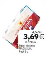 Magnolia - Papel Hixiénico