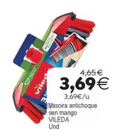 Vileda - Vasoira Antichoque Sen Mango