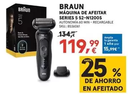 Braun - Maquina De Afeitar Series 5 52-n1200s