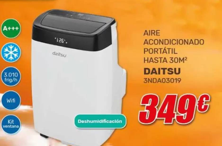 Aire -  Acondicionado Portatil Hasta 30m2