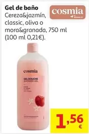 Gel Baño Cereza&Jazmin Cosmia 750 Ml.                       