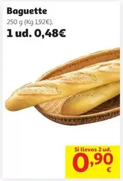 Pan Baguette 250 G.                                         