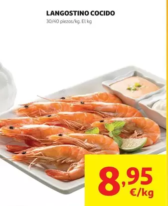 Langostino Cocido