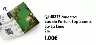 Muestra Eau De Parfum Top Scents La-La Lime