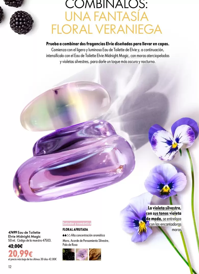 Oriflame - Elvie Midnight Magic Eau De Toilette