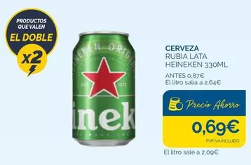 Heineken - Cerveza Rubia 