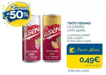 La Casera - Tinto Verano