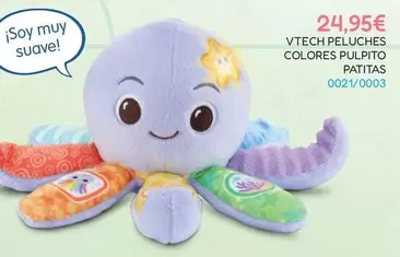 Vtech - Peluches Colores Pulpito Patitas