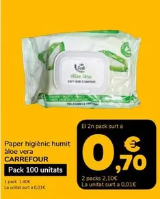 Carrefour - Paper Higienic Humit Àloe Vera