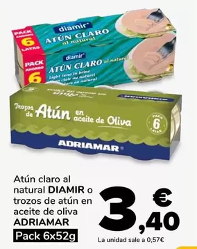 Diamir - Atún Claro Al Natural 