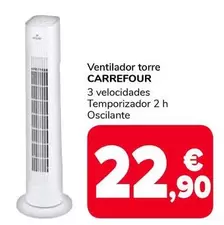 Carrefour - Ventilador Torre 