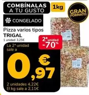 Trigal - Pizza Varios Tipos
