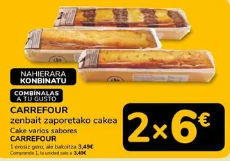 Carrefour - Zenbait Zaporetako Cakea