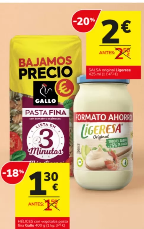 Gallo - Pasta Fina 3 Minutos