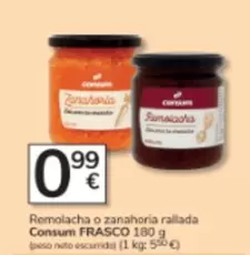 Consum - Remolacha O Zanahoria Rallada