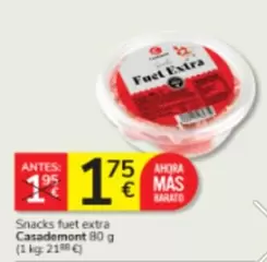 Casademont - Snacks Fuet Extra
