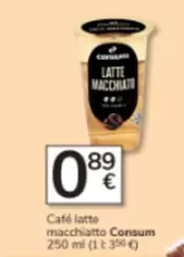 Consum - Cafe Latte Macchiatto