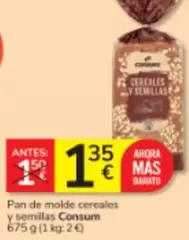 Consum - Pan De Molde Cereales Y Semillas