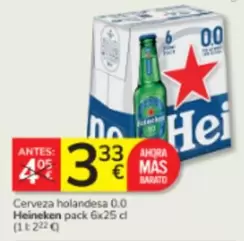 Heineken - Cerveza Holandesa 0,0