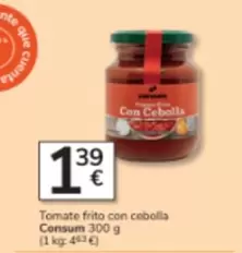Consum - Tomate Frito Con Cebolla