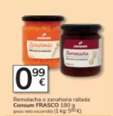 Consum - Remolacha O Zanahoria Rallada