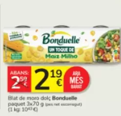 Bonduelle - Blat De Moro Dolc