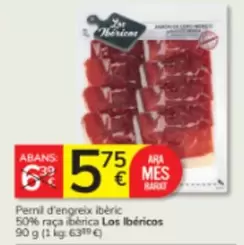 Ibéritos - Pernil D'engreix Iberic 50% Raça Iberica