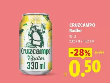 Cruzcampo - Radler