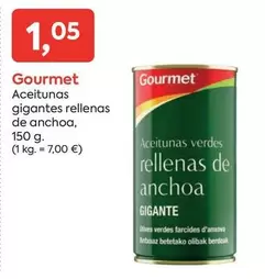 Gourmet - Aceitunas Gigantes Rellenas De Anchoa