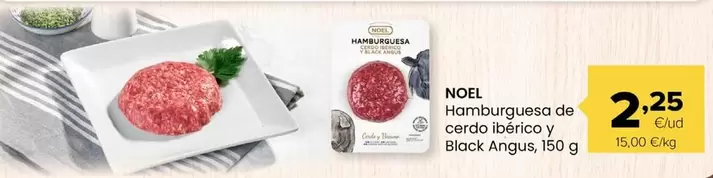 Noel - Hamburguesa De Cerdo Ibérico Y Black Angus