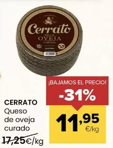 Cerrato - Queso De Oveja Curado